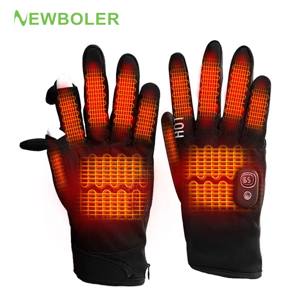 Touch Screen Gloves - Winter Heated Gloves Unisex Waterproof Windproof