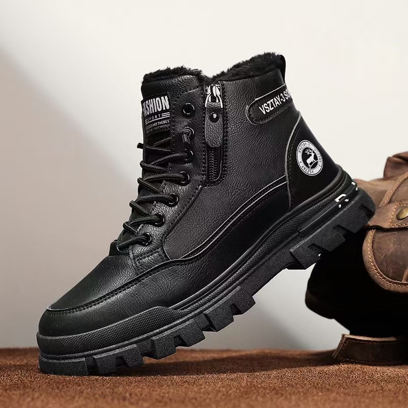 Men Winter New Big Size Ankle  - Waterproof Winter Boot ulasan dan harga