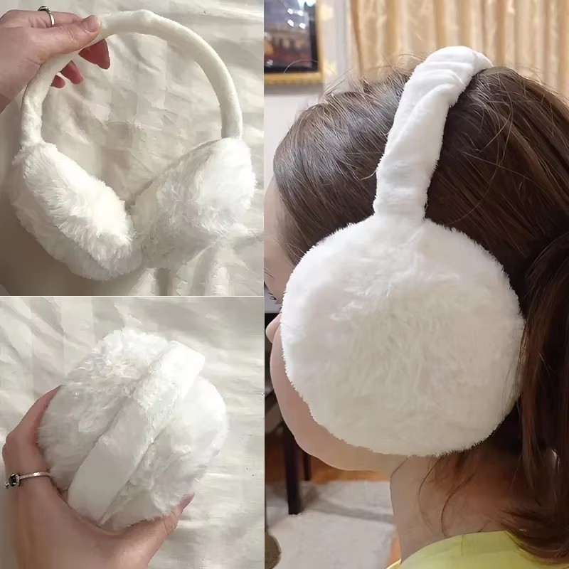 1/2/3pcs Foldable Hamburger Ea - Earmuffs Foldable ulasan dan harga