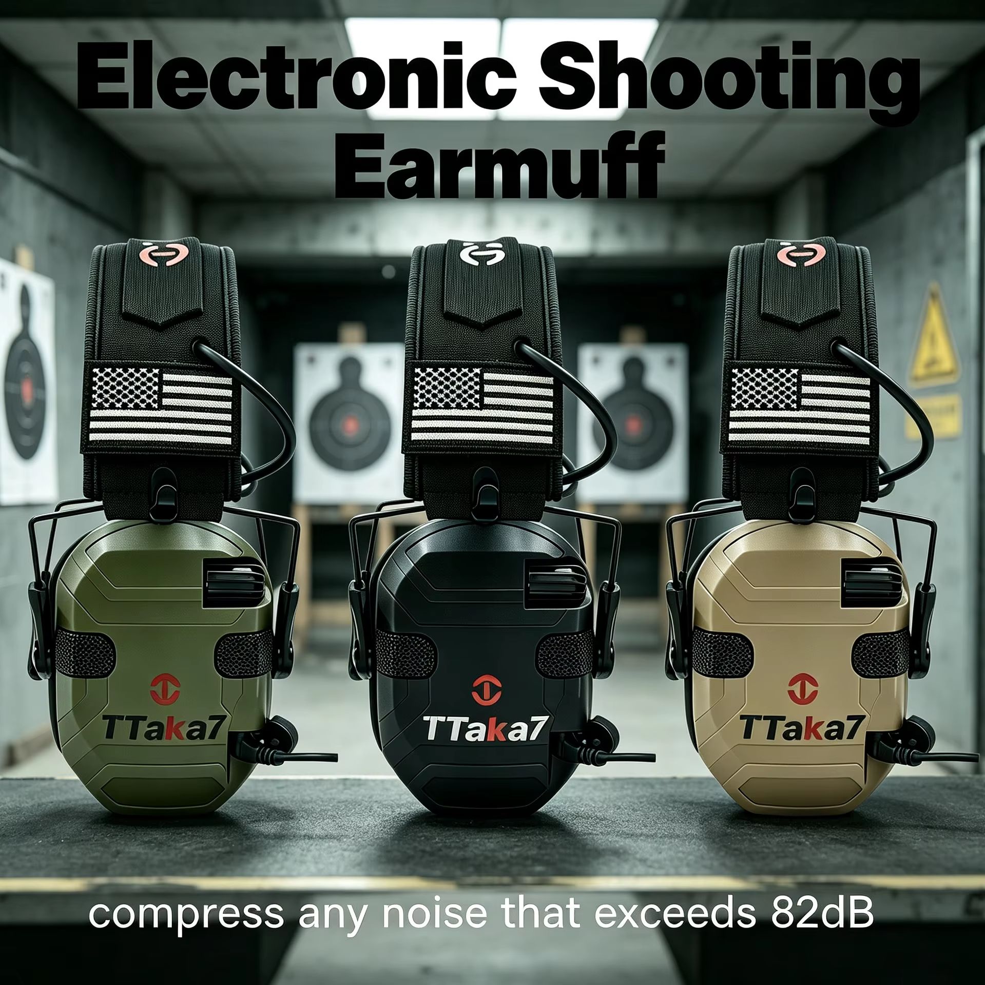 New Tactical Electronic Shooti - Earmuffs Foldable ulasan dan harga