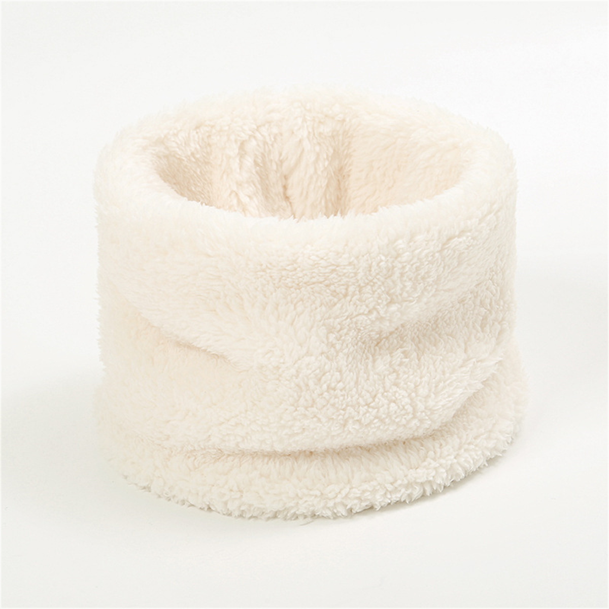 New solid color fleece-lined c - Neck Gaiter Fleece ulasan dan harga