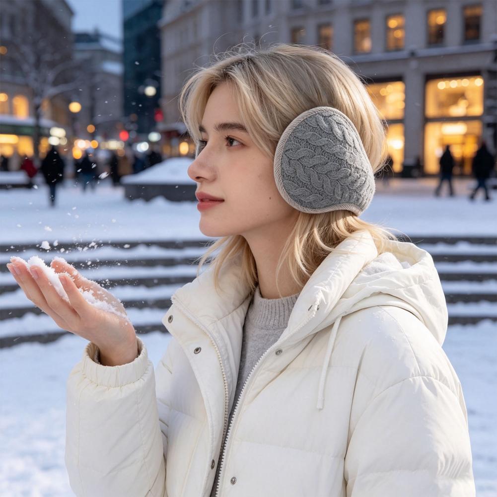 For Men Women Winter Ear Muffs - Fleece Ear Warmer Band ulasan dan harga