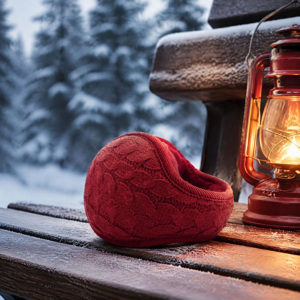For Men Women Winter Ear Muffs - Fleece Ear Warmer Band ulasan dan harga