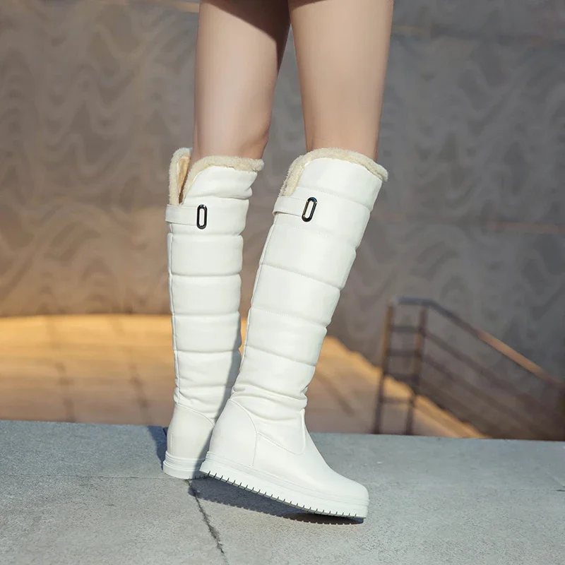 Winter Fur Knee-high Platform  - Waterproof Winter Boot ulasan dan harga