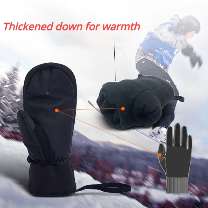 Winter Ski Gloves Waterproof T - Touch Screen Gloves ulasan dan harga