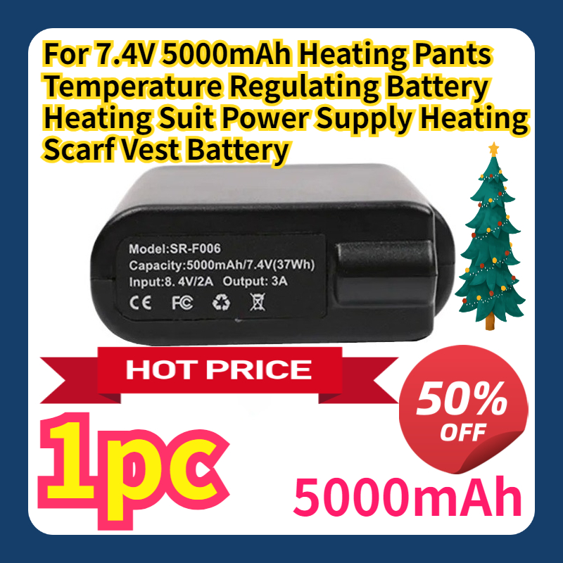For 7.4V 5000mAh Heating Pants - Heated Vest Battery ulasan dan harga