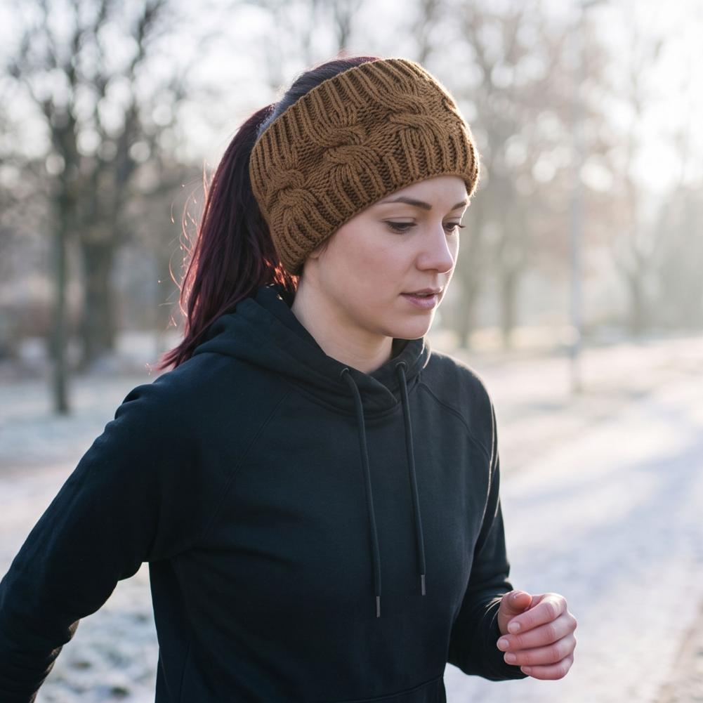 Winter Ear Warmers for Women W - Fleece Ear Warmer Band ulasan dan harga