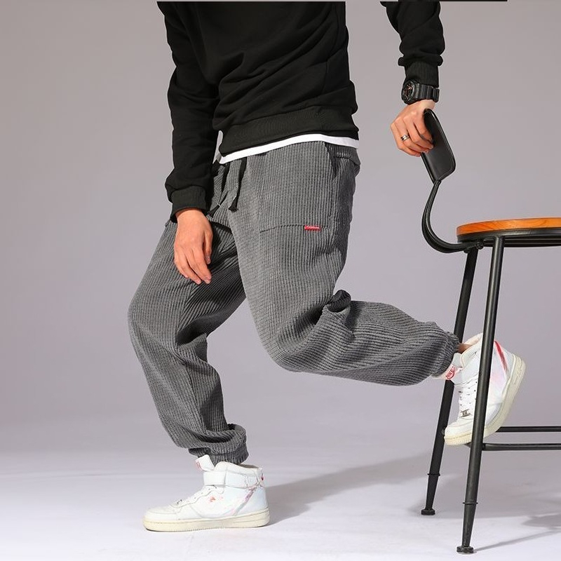 Men's Corduroy Sweatpants Fall - Corduroy Pant Warm ulasan dan harga