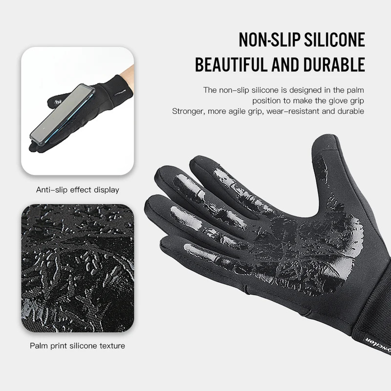 Winter Cycling Gloves for Men  - Touch Screen Gloves ulasan dan harga