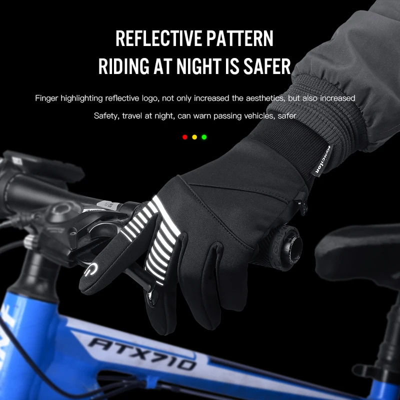 Winter Cycling Gloves for Men  - Touch Screen Gloves ulasan dan harga
