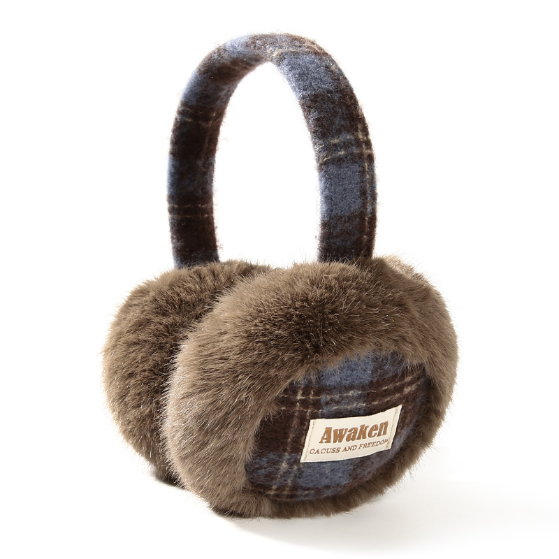 Winter Warm Fold Ear Muff Plai - Earmuffs Foldable ulasan dan harga
